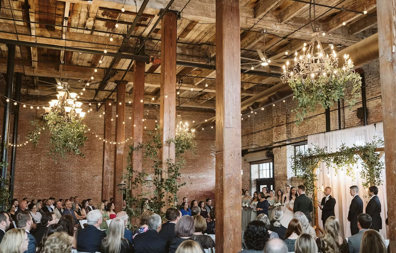 Historic North Texas wedding ceremony